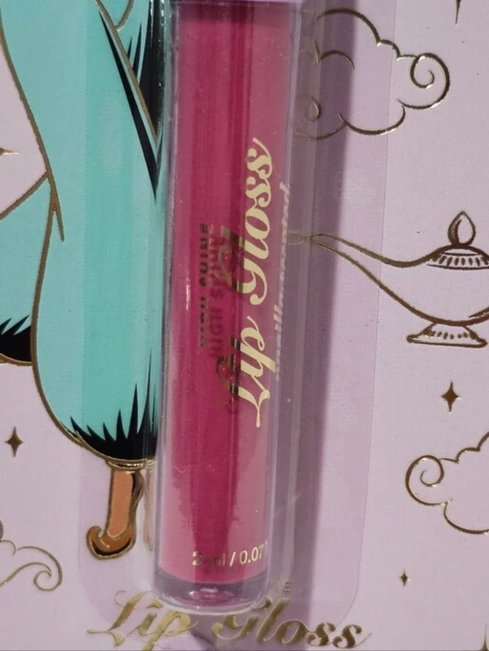 Disney Princess Jasmine-themed Lip Gloss Vanilla Scentef